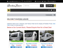 Tablet Screenshot of bardsealeisure.co.uk